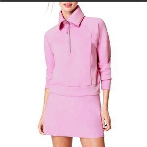 Spanx Air Essential 1/2 Zip (petunia) 2X